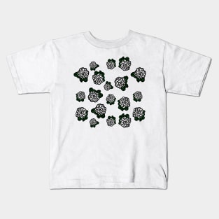 white chrysanthemum Kids T-Shirt